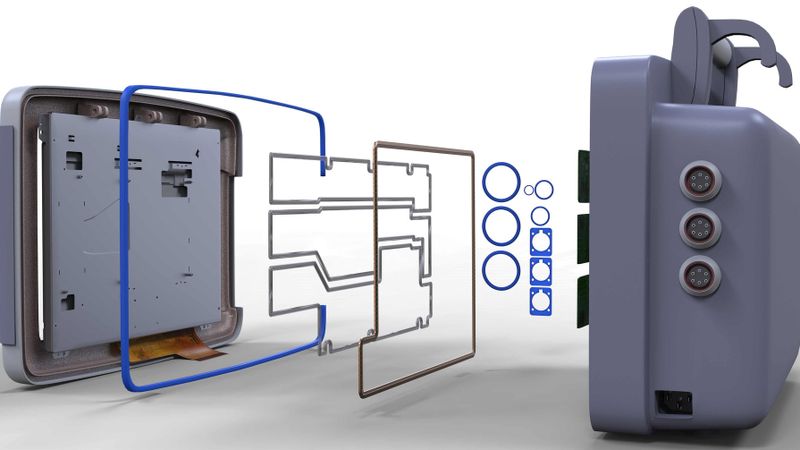 Die elektrisch leitfähigen Elastomerdichtungen von Parker Chomerics sollen eine zuverlässige, langfristige und leistungsstarke EMI-Abschirmung gewährleisten.(Bild:  Parker Hannifin)