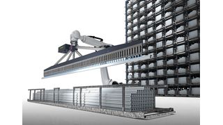 Die Bin-Picking-Lösung von Remmert ermöglicht die vollautomatische Vereinzelung unsortierter Langgüter aus Metall oder Kunststoff. (Bild: Remmert)