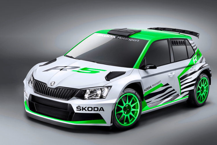 Volkswagen-Tochter Skoda setzt auf europäischer und nationaler Rallye-Ebene auf Kundensport-Engagements mit dem Fabia R5. (Foto: Skoda)