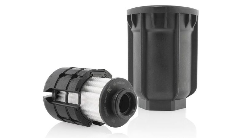 Bosch ergänzt sein Portfolio um zwei neue Urea-Filter für AdBlue-Einspritzsysteme von Fremdherstellern. (Bild: Bosch)