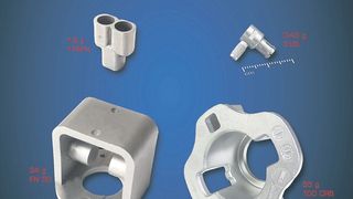 Produktbeispiele, hergestellt im MIM-Verfahren. Bild: OBE-GmbH & Co. KG (Archiv: Vogel Business Media)