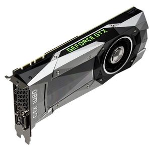 Der GP104-Chip auf der GTX 1080 besteht aus weniger Transistoren, als der GM200 beim Vorgänger GTX 980 TI. Er arbeitet aber mit 1.733 MHz Taktfrequenz - fast 700 MHz mehr als bei der 980 Ti.