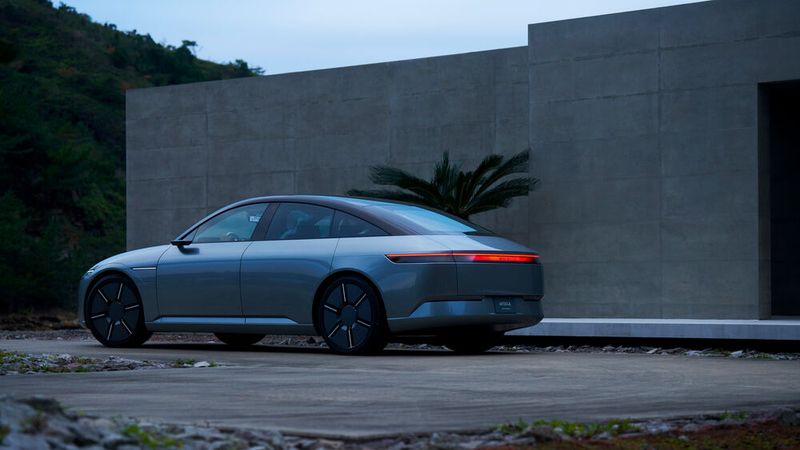 Der AFEELA Prototyp von Sony Honda Mobility. (Bild: Sony Honda Mobility (SHM) )