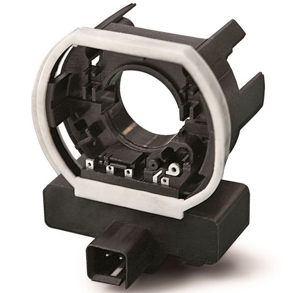 Auf der neuen Vpower 120/130H/210V von Wittmann Battenfeld fertigt Werkzeugbau Winkelmühle jetzt unter anderem diese komplexe 2-K-Baugruppe aus thermoplastischen Kunststoffen an. Auch Einleger sind integriert. (Bild: Werkzeugbau Winkelmühle)