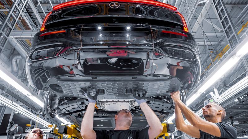 The GLB is the second model based on Mercedes' new MMA platform. Apparently, Geely's platform is better and cheaper, which is why the two companies are negotiating a partnership.(Image: Mercedes-Benz)