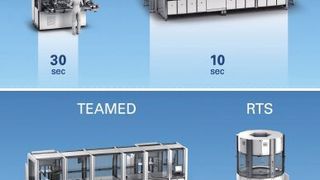 Teamtechnik präsentiert vier Anlagenplattformen als Produktionslösungen für Medizintechnik und Automotive, deren Output nach Bedarf von dreißig Sekunden bis auf eine Sekunde gewählt werden kann.  (Bild: Teamtechnik)