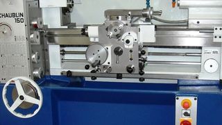 Wie neu – eine revidierte Hochpräzisions-Leitspindel-Drehmaschine 150. (Schaublin)