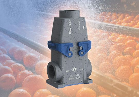 Gogatec verweist in Sachen Lebensmittelanwendugnen auf den neuen Kunststoff-Steckverbinder T-Type Hygienic, der alles mitbringt, was man in dieser Branche benötigt, um prozesssicher und sauber arbeiten zu können. Lesen Sie ...(Bild:  Gogatec)