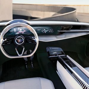 Auf Schalter und Knöpfe wurde weitgehend verzichtet.(Bild:  Buick)