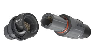 Die aus FDA-zertifiziertem PPSU gefertigten Redel-SP-IP68-Steckverbinder sind leicht und dennoch extrem robust. (Bild: Lemo)