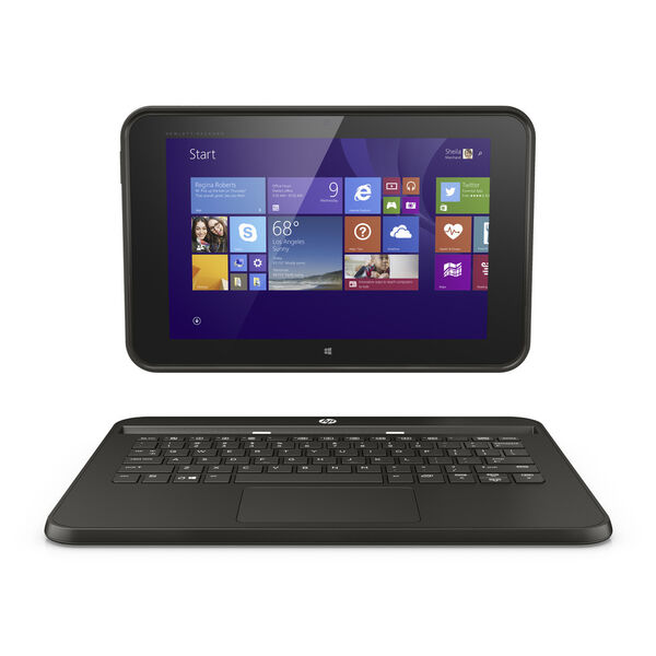 Auch für das Pro Tablet 10 EE gibt es optional ein Keyboard. (Foto: HP)