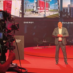 Eindrücke vom ersten  Eplan «Global Engineering Festival» in München: Es ging alles darum, den Engineering-Prozess zu verbessern und zu beschleunigen. (Bild:  Anne Richter, VCG)