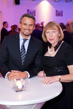 Franco C. Barletta (Jürgens GmbH) und Silvia Lulei (VBM) (VBM)