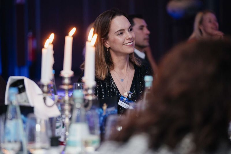 Was ihm auch gelingt. Eine Bandbreite von Reaktionen auf Bernhard Wolffs Auftritt bei Andrea Pfundmeier (Dropbox) ... (Bild: Manuel Emme Fotografie)