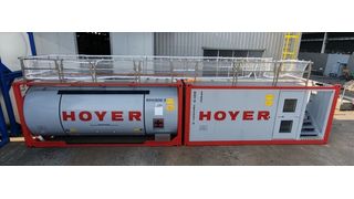 Auf dem Weg in die USA: Hoyers zusätzliches Trainingscontainer-Konzept für den US-Markt. (Bild: Hoyer)