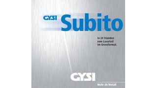 Gysi Subito: Die Gysi AG unterstütz ihre Kunden neu mit einem Schnellservice für Laserteile im Grossformat. (Bild. Gysi)