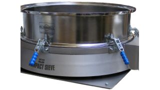 Die neue Compact Sieve ist  eine leistungsfähige Vibratiossiebmaschine. (Bild: Russell Finex)
