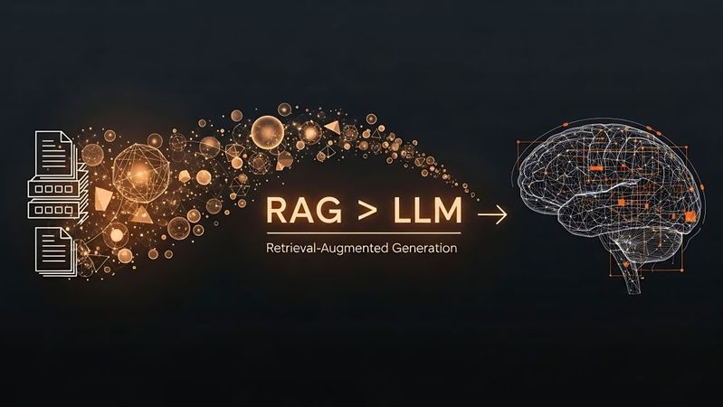 Bei der Methode Retrieval-Augmented Generation (RAG) können in einem LLM vorhandene Daten durch externe Wissensquellen ergänzt werden. (Bild:  © Rsquare stock/stock.adobe.com (generiert mit KI))