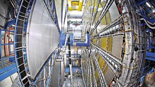 Atlas ist mit 46 Meter Länge und 25 Meter Durchmesser der größte Detektor des LHC.  (Bild: Atlas-Experiment, Cern)