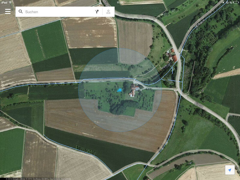 Abbildung 9: Google Maps bietet eine schnelle Übersicht zum Standort, sowie die Möglichkeit, Routen zu planen. In der Ansicht können Anwender die Satellitenansicht aktivieren. (Bild: Joos)