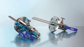 Wikas neuer Monoblock Typ IBF mit Flansch ermöglicht eine Anbindung von Druckmessgeräten an kritische Prozesse, z.B. mit Erdgas oder aggressiven, hochviskosen und kristallinen Medien.  (Wika)