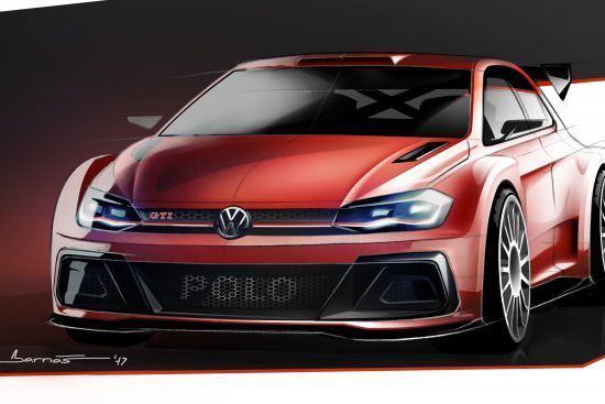 Volkswagen gab Anfang November einen Ausblick auf den neuen Polo GTI R5, der im August 2018 seine Premiere bei der Rallye Deutschland feiern soll. (Volkswagen Motorsport)