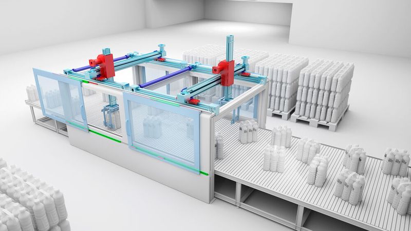 Überall, wo Linearbewegungen zuverlässig und kompakt automatisiert ausgeführt werden sollen, sind die Mehrachssysteme erste Wahl. (Bild: Rollon GmbH)