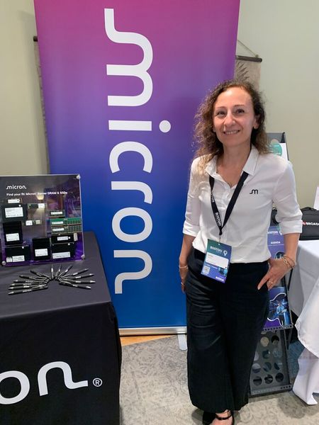Sevilay Ücdere hält erfolgreich die Stellung für Micron Technology. (Bild: Vogel IT-Medien GmbH)