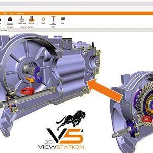 Mit CAD-Daten verbunden ist auch immer wertvolles Know-how – die Kisters 3D-View-Station bietet verschiedene Möglichkeiten, das Wissen zu schützen.(Bild:  Kisters)