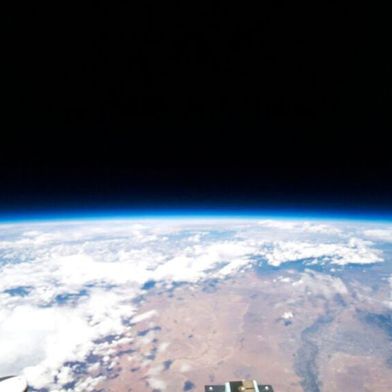 Endurance test in the stratosphere: Raspberry Pi Zero W with Pi camera module. (Image:Elvis Andrés Ayala)