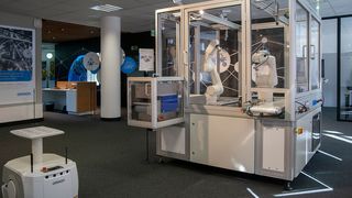 Im Innovation Center in Stuttgart können Kunden die Omron-Technologien direkt ausprobieren. (Omron)