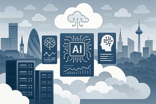 Eine europäische Infrastruktur für Cloud und KI ist dringend erforderlich.(Bild:  KI-generiert)