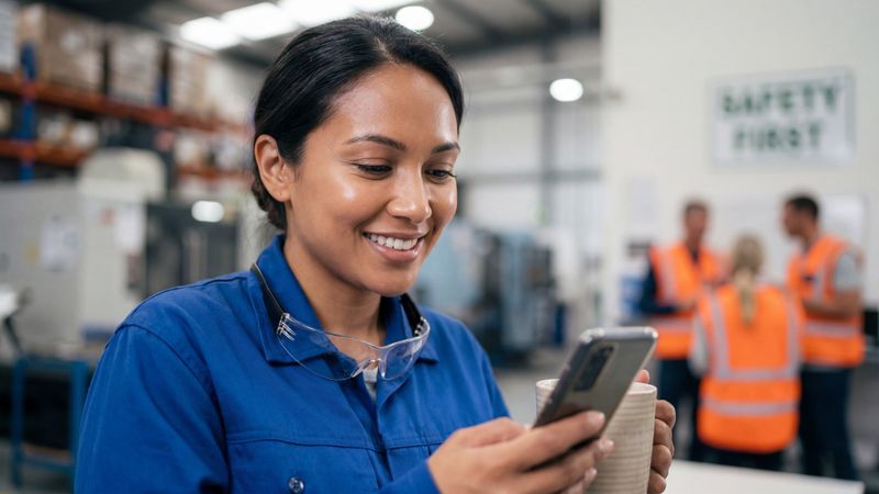 Ein KI-basierter Telefonassistent erleichtert Mitarbeitenden im Produktionsumfeld den Zugriff auf Maschinen- und Instandhaltungsdaten. Störungen lassen sich dadurch schneller erfassen.(Bild:  Meow Creations – stock.adobe.com_KI-generiert)