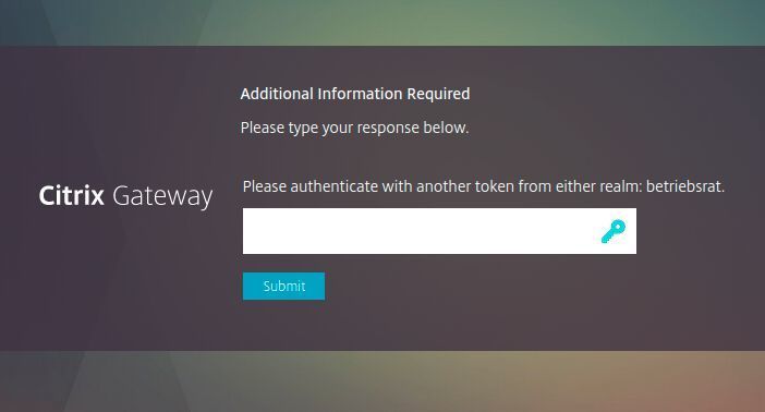 Transparent fordert der Netscaler auf, dass sich eine weitere Person mit ihren zwei Faktoren authentisiert. Das kann sich je nach Konfiguration beliebig oft wiederhalten. Erst dann bekommt der Account 