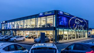 Der Ford-Store von Lauff Automobile in Moers (Bild: Lauff Automobile)