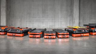 These are mobile transport robots, such as those offered by Safelog, to automate the material flow in companies. As part of a cooperation with Trumpf, SMEs in particular can now look forward to a particularly favorable opportunity ... (Image:Safelog)