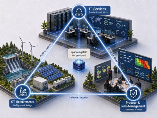 IT/OT-Konvergenz, betrifft nicht nur die Technik, sondern auch die kritische Infrastruktur muss definiert sein und Prozesse definiert.(Bild:  BOLL Engineering)
