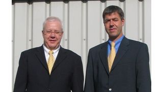 Geschäftsführung der neu strukturierten Ruwel GmbH: Bruno Hälg (l.) und Ralf Ebeling (Archiv: Vogel Business Media)
