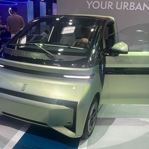 Im Gepäck hatten die Chinesen das Modell Alumi.(Bild:  Grimm – VCG)