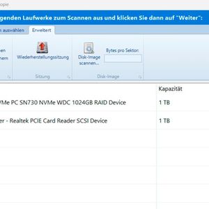 In den erweiterten Einstellungen von DiskDigger stehen weitere Optionen zur Verfügung.(Bild:  Joos (Screenshot))