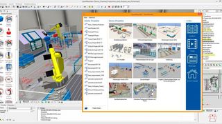 Der taraVRbuilder 2018 erhöht bereits im Startbildschirm die Produktivität durch Schnelleinstiege und Hilfsangebote. (Tarakos)