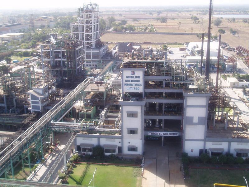 Eine Anlage der Gwalior Chemical am Standort Nagda  (Bild: Lanxess)