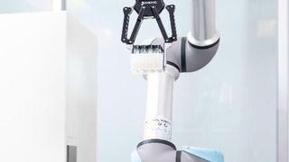 Clariant is programming robots to blend and test thousands of corrosion inhibitor chemicals within a few days. (Clariant)