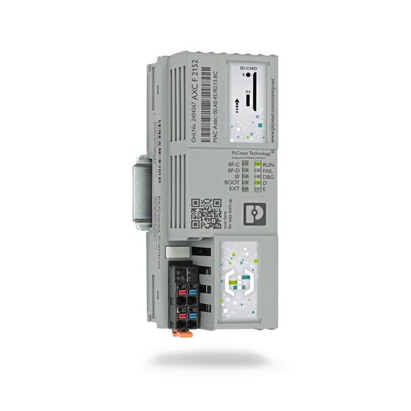 Mit der PLCnext-Steuerung AXC F 2152 lässt sich applikative Systemredundanz umsetzen. (Bild: Phoenix Contact)