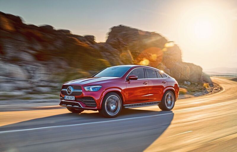 Mercedes-Benz stellt auf der IAA 2019 den neuen GLE Coupé vor. (Daimler)