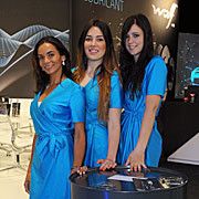 Wolf Oil mit attraktiver Standbesatzung auf der Automechanika(Foto:  Mack)