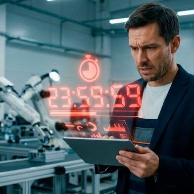 Seit dem 11. September 2026 gilt die CRA-Meldepflicht über die ENISA-Plattform. Hersteller müssen die Fristen selbst überwachen und dokumentieren, da der Zähler der Plattform zu knapp rechnet. (Bild: Gemini / KI-generiert)