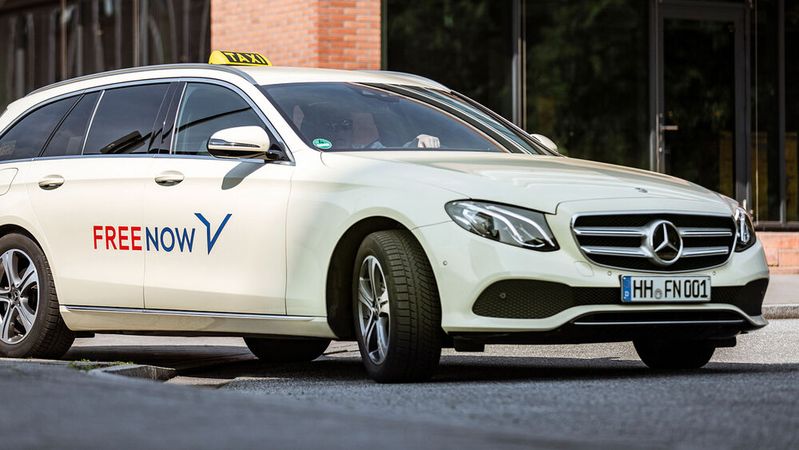 Der Mobilitätsanbieter Free Now wird an das US-Unternehmen Lyft verkauft.(Bild:  Free Now)