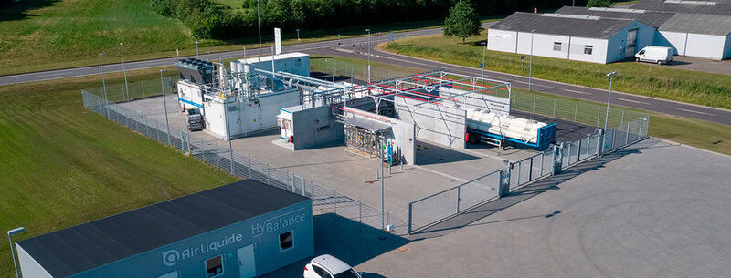 Air Liquide inaugurated a pilot site for the production of carbon-free hydrogen in Denmark. (Air Liquide)