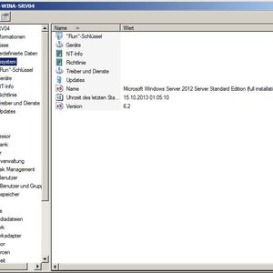 Abbildung 5:Das Inventar eines Rechners unter Windows Server 2012